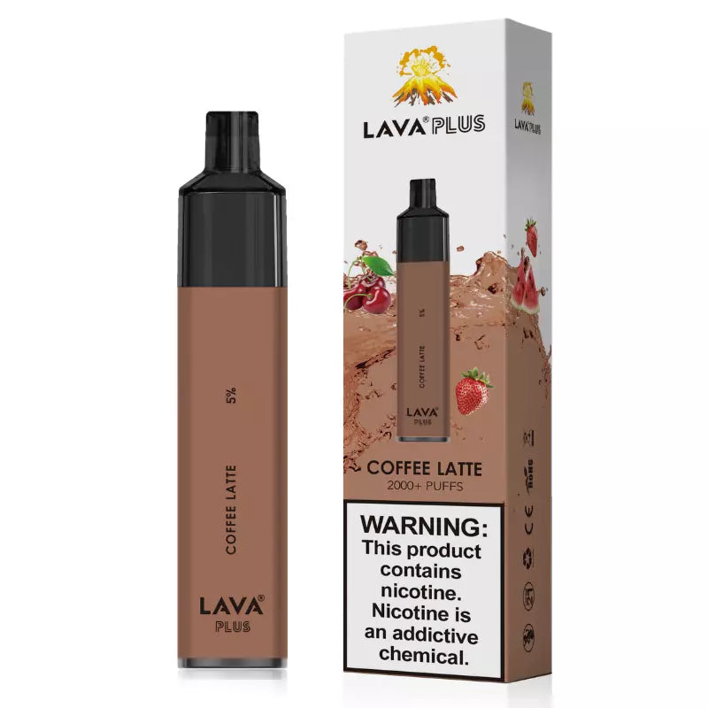 Lava Plus 2600 Puffs Disposable - Coffee Latte –