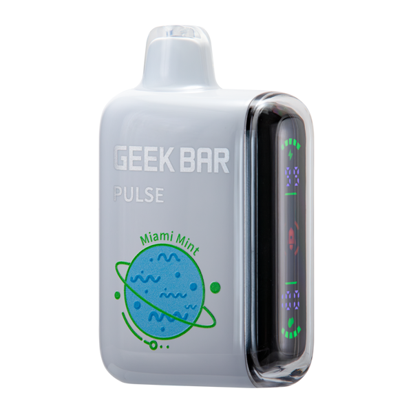 Geek Bar Pulse 15000 Puffs Disposable Vape Zero Nicotine Free 0%- Miami Mint