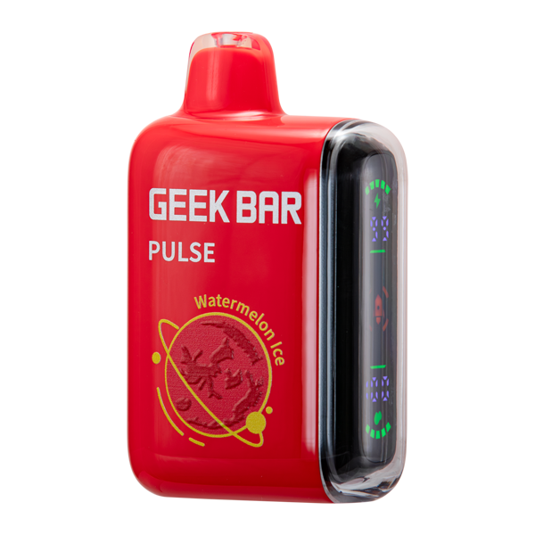 Geek Bar Pulse 15000 Puffs Disposable Vape Zero Nicotine Free 0%- Watermelon Ice