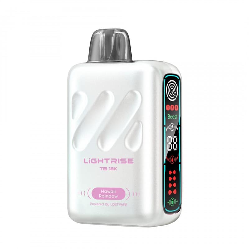 Lightrise TB 18K Disposable 18000 Puffs by Lost Vape - Hawaii Rainbow