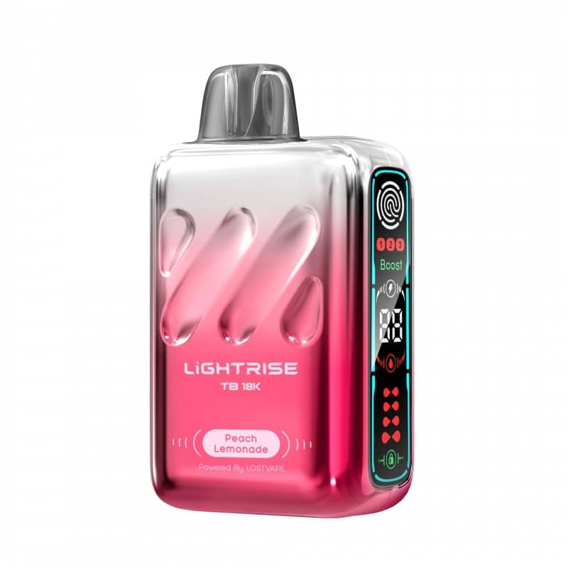 Lightrise TB 18K Disposable 18000 Puffs by Lost Vape - Peach Lemonade
