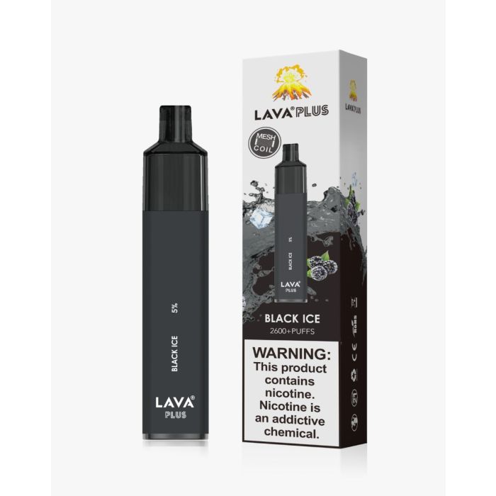 Lava Plus 2600 Puffs Disposable - Black Ice