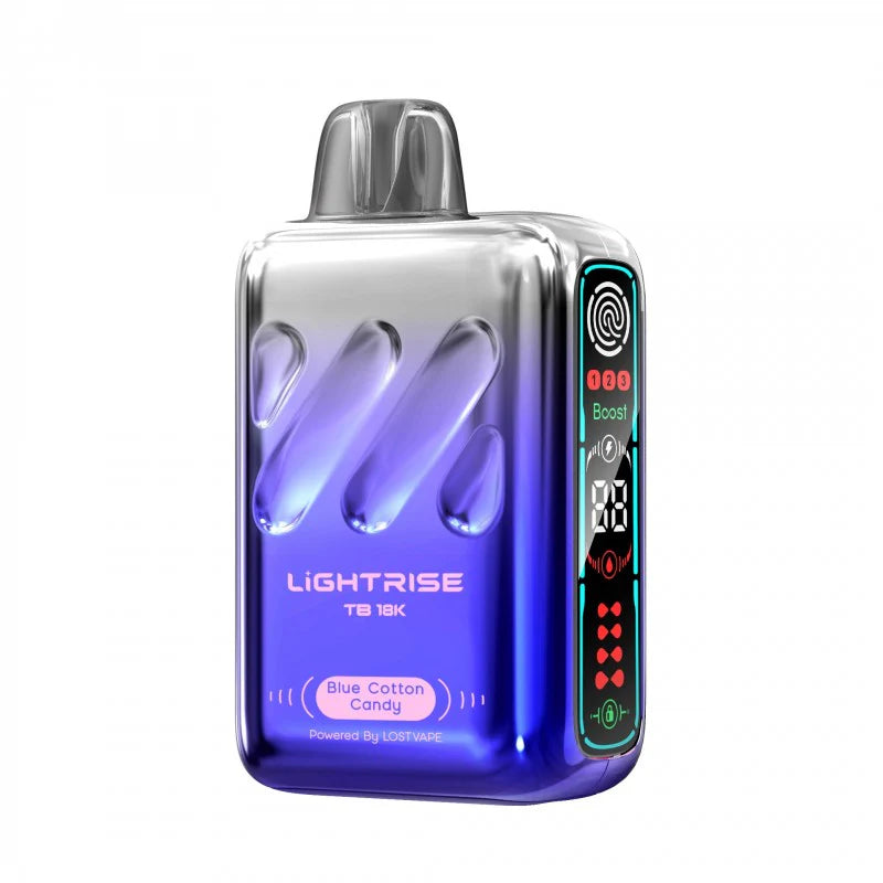 Lightrise TB 18K Disposable 18000 Puffs by Lost Vape - Blue Cotton Candy
