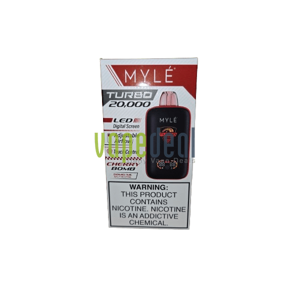 Myle Turbo Disposable 20000 Puffs - Cherry Bomb