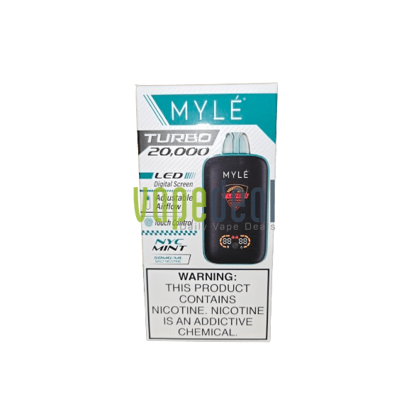 Myle Turbo Disposable 20000 Puffs - NYC Mint