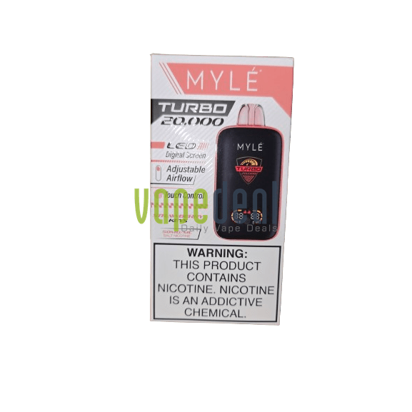 Myle Turbo Disposable 20000 Puffs - Strawberry Keys