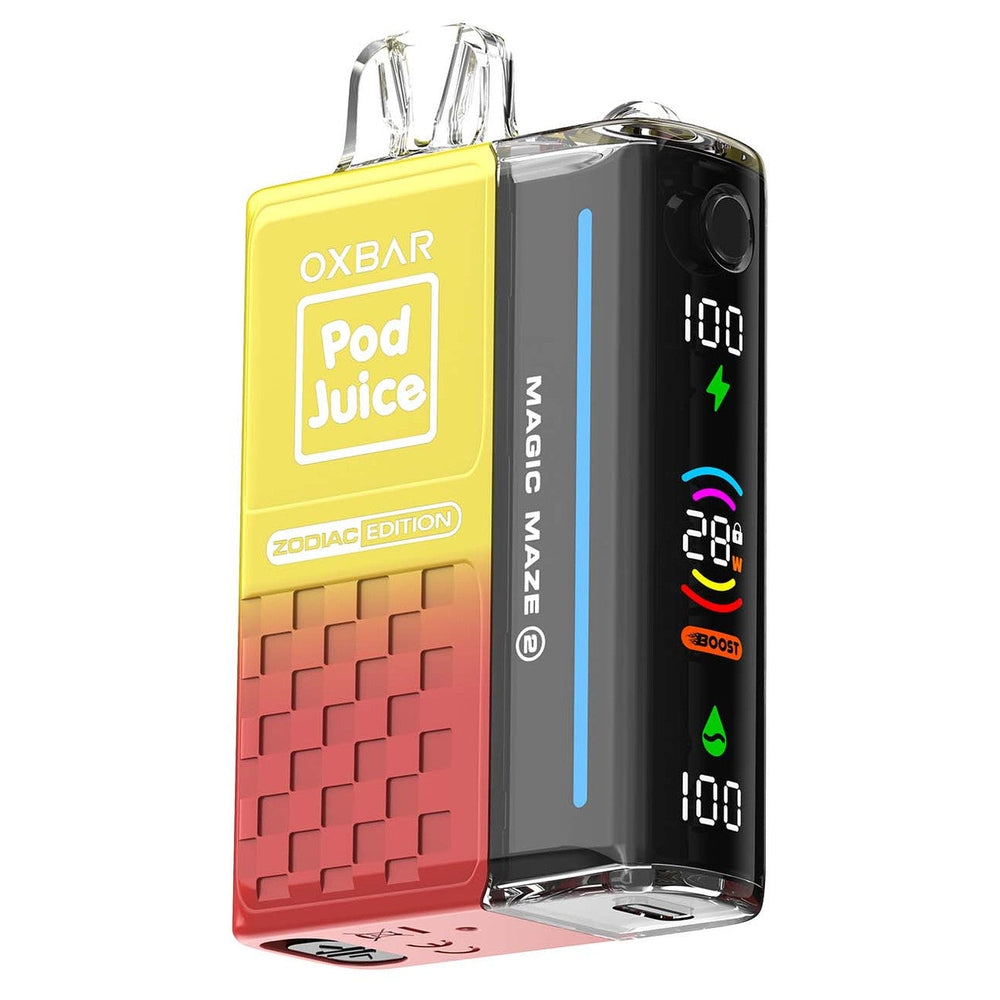 Oxbar Magic Maze 2.0 30000 Puffs Disposable Vape 0% Zero Nicotine - Fruity Pebz