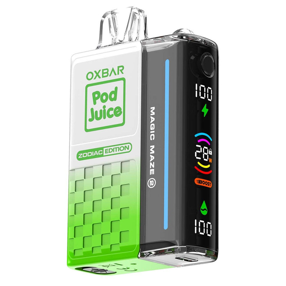 Oxbar Magic Maze 2.0 30000 Puffs Disposable Vape 0% Zero Nicotine - Jewel Mint