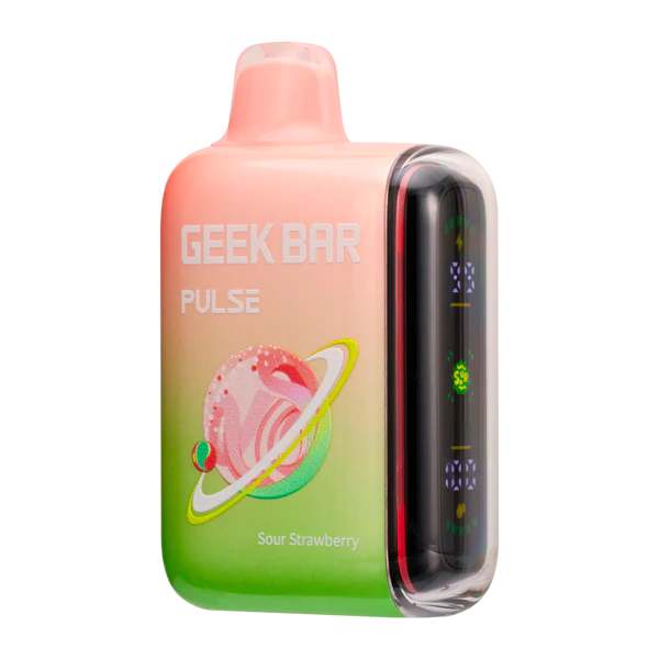 Geek Bar Pulse 15000 Puffs Disposable Vape - Sour Strawberry