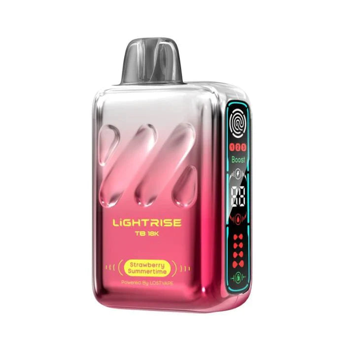 Lightrise TB 18K Disposable 18000 Puffs by Lost Vape - Strawberry Summertime