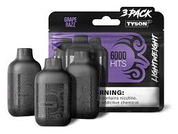 Tyson 2.0 Lightweight 6000 Puffs 3-Pack Disposable Vape by Mike Tyson