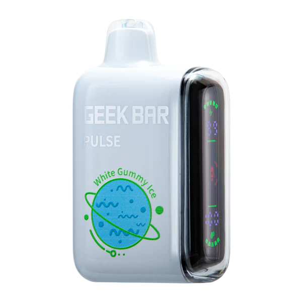 Geek Bar Pulse 15000 Puffs Disposable Vape - White Gummy Ice