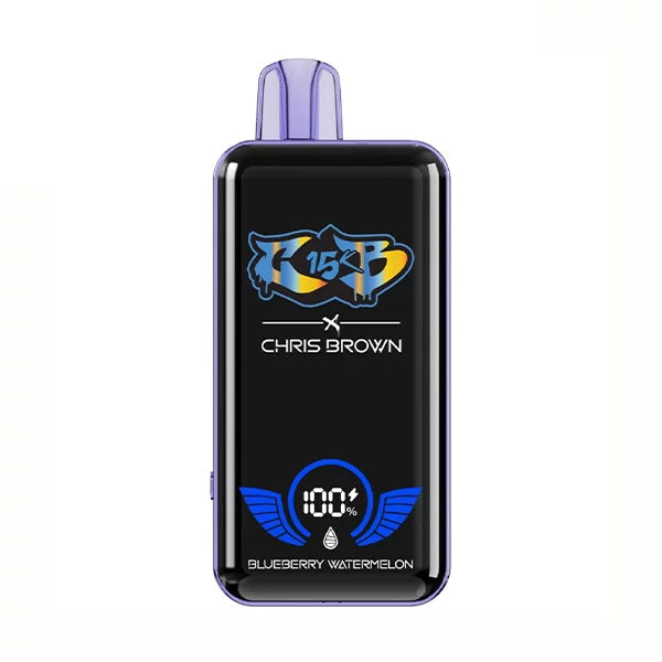 Chris Brown CB15K Disposable Vape 15000 Puffs - Blueberry Watermelon