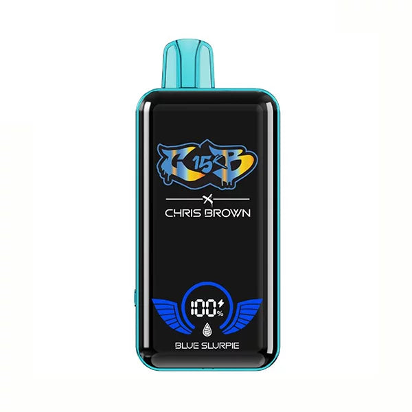 Chris Brown CB15K Disposable Vape 15000 Puffs - Blue Slurpie