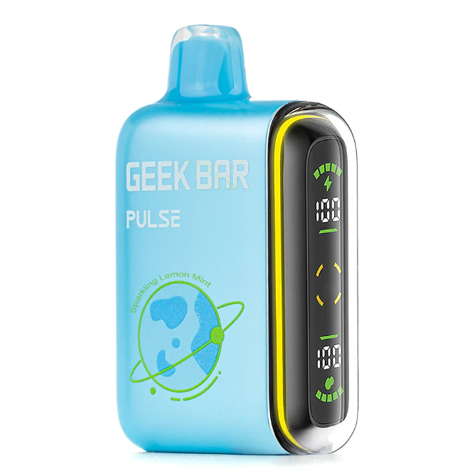 Geek Bar Pulse 15000 Puffs Disposable Vape - Sparkling Lemon Mint