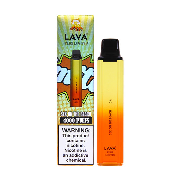 Lava Plus 4000 Puffs Disposable - Sex On The Beach Limited Edition