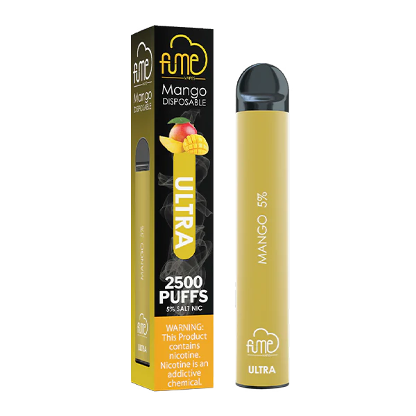 Fume Ultra Disposable 2500 Puffs - Mango