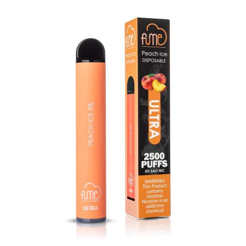 Fume Ultra Disposable 2500 Puffs - Peach Ice