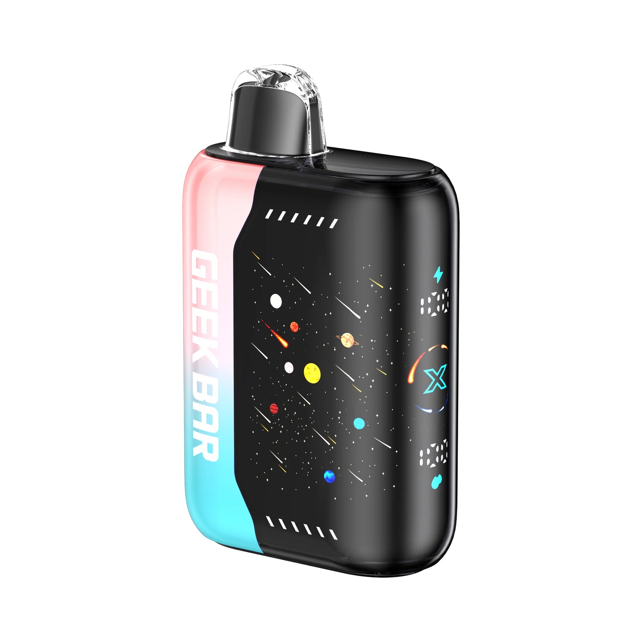 Geek Bar Pulse X 25000 Puffs Disposable Vape - Pink & Blue Meteor Edition