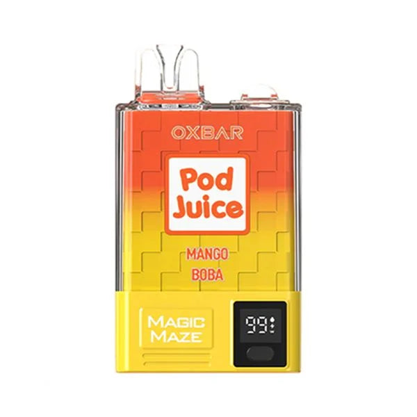Oxbar Magic Maze Pro 10000 Puffs Disposable Vape x Pod Juice - Mango Boba