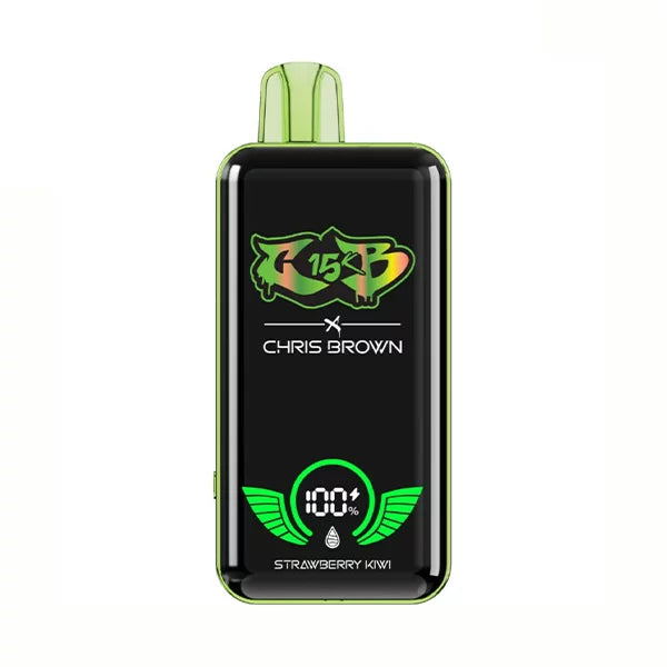 Chris Brown CB15K Disposable Vape 15000 Puffs - Strawberry Kiwi