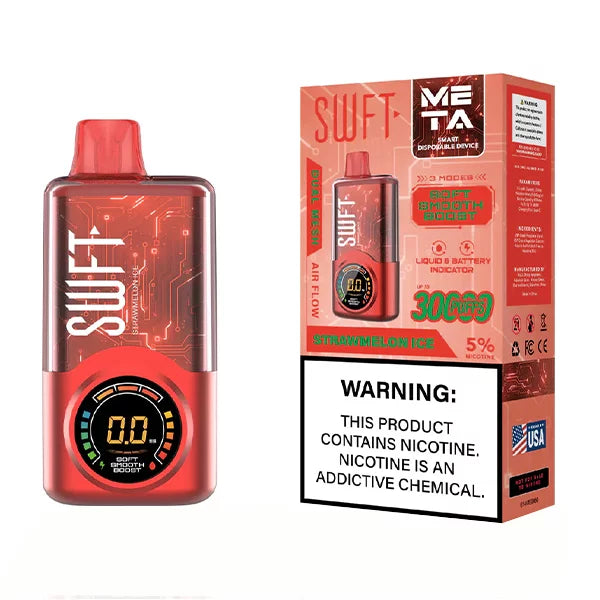 Swft Meta 30000 Puffs Disposable Vape 30K - Strawmelon Ice