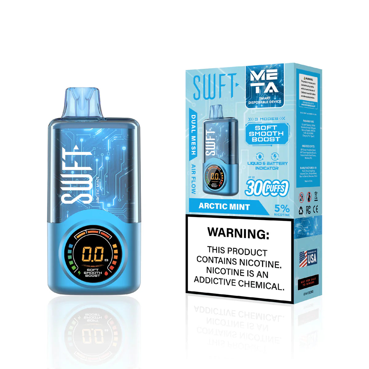 Swft Meta 30000 Puffs Disposable Vape 30K - Arctic Mint