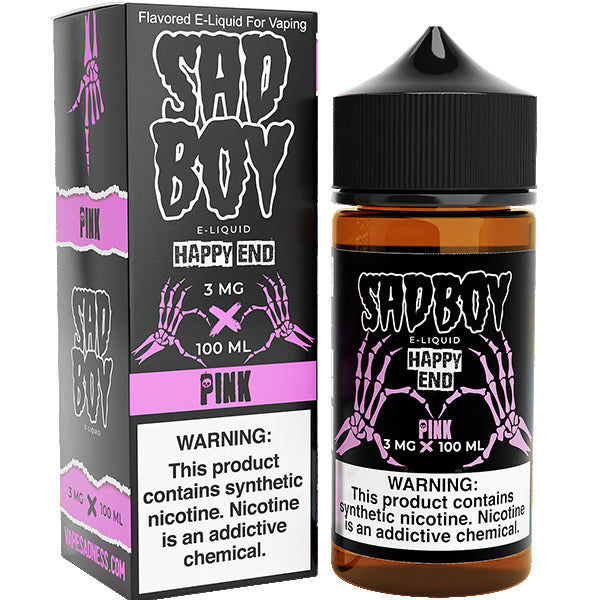 Happy End Pink Cotton Candy by Sad Boy Eliquids - 100ml