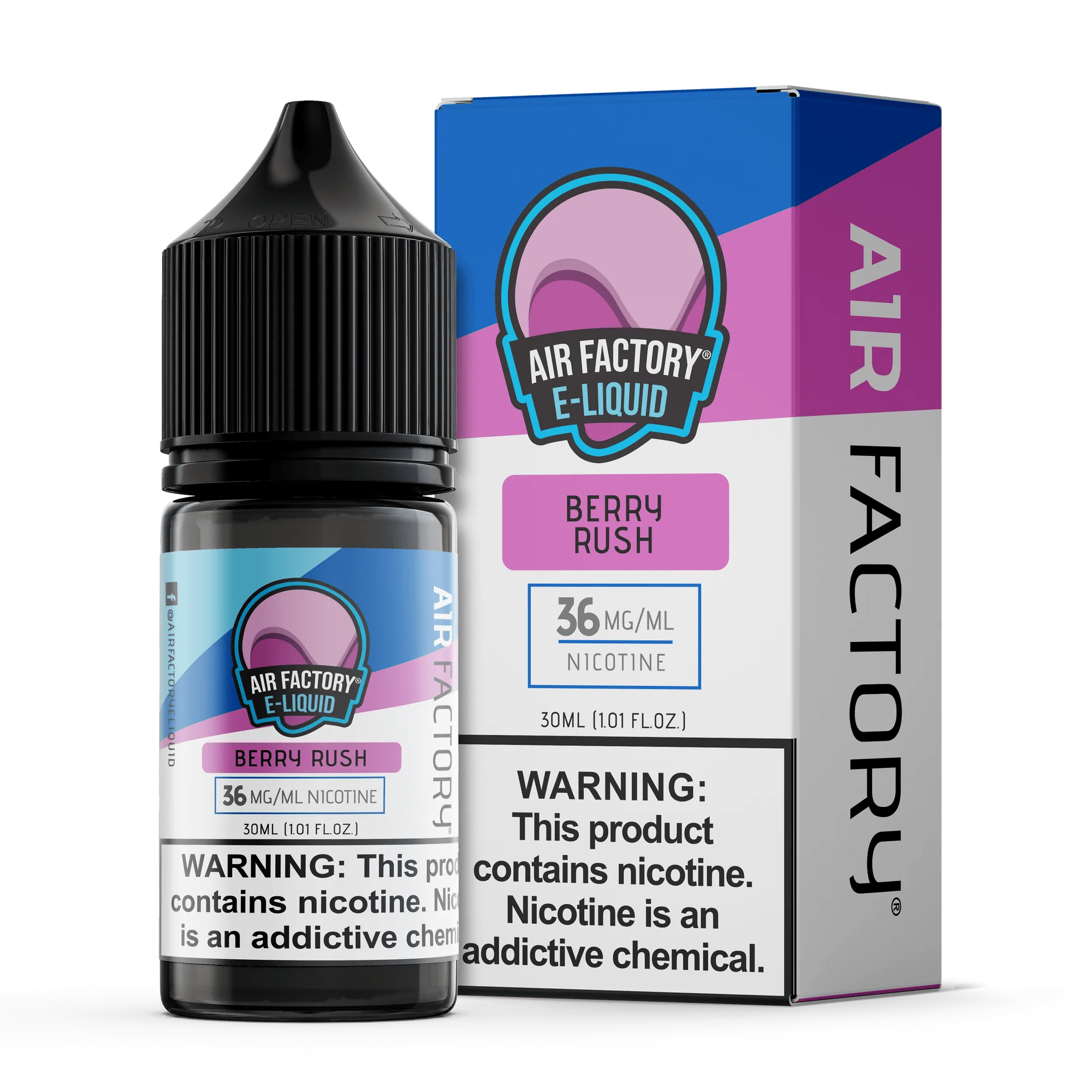 Air Factory Salt E-Juice - Berry Rush