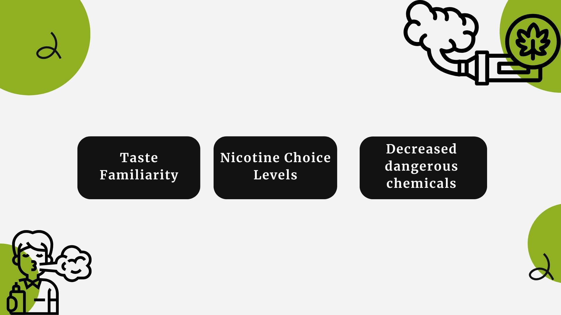 3 Benefits of vapes