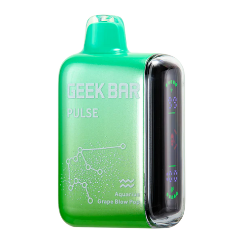 Aquarius Grape Blow Pop - Geek Bar Pulse 15000 Puffs Disposable Vape