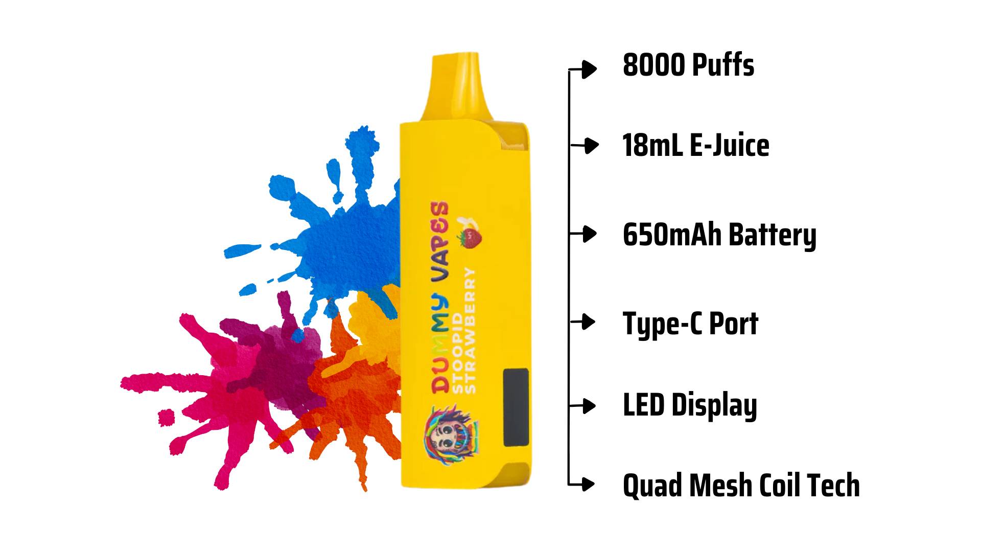 Dummy vapes specs at a glance