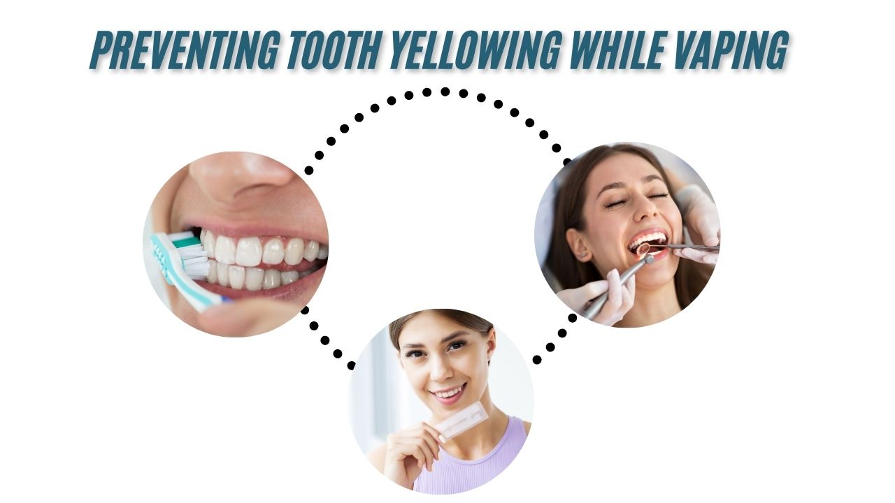 Preventing Tooth Yellowing While Vaping