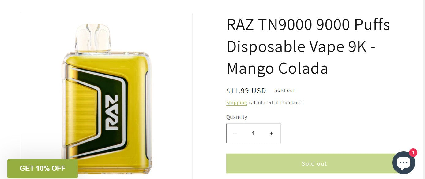 Raz Mango Colada