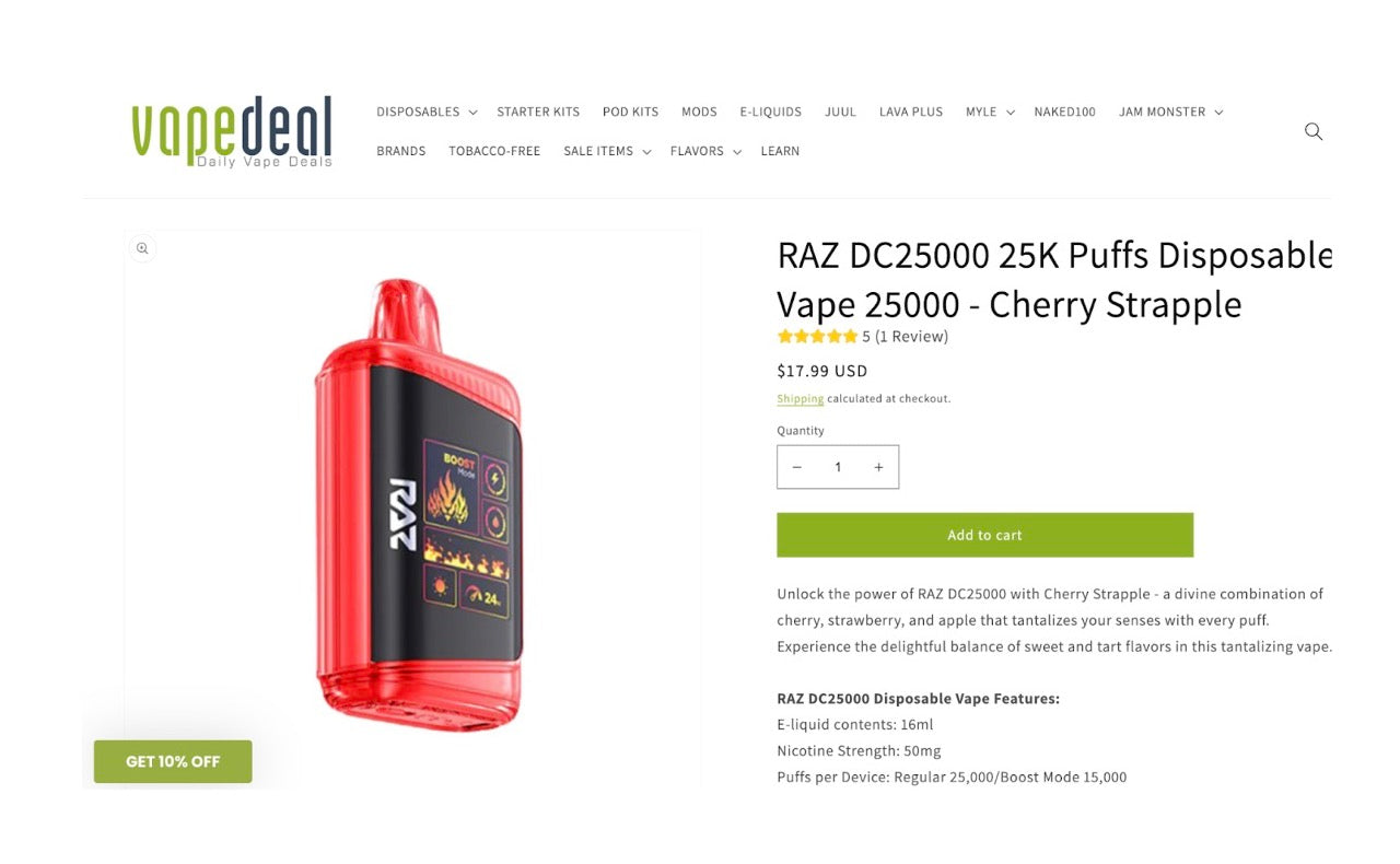 Choosing the Right Nicotine Level in a Raz Vape