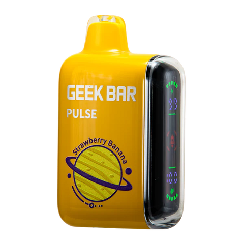 Geek Bar Pulse 15000 Puffs Disposable Vape 15K - Strawberry Banana