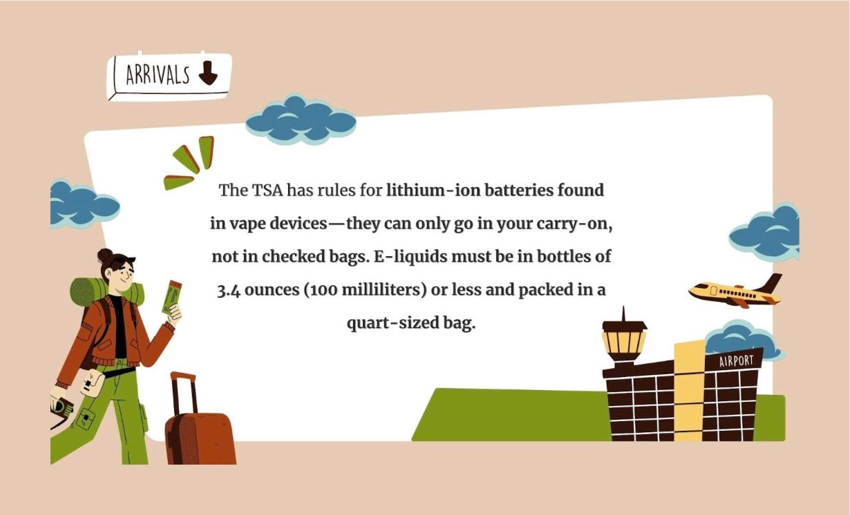Understanding TSA Guidelines for Traveling with Vape Devices