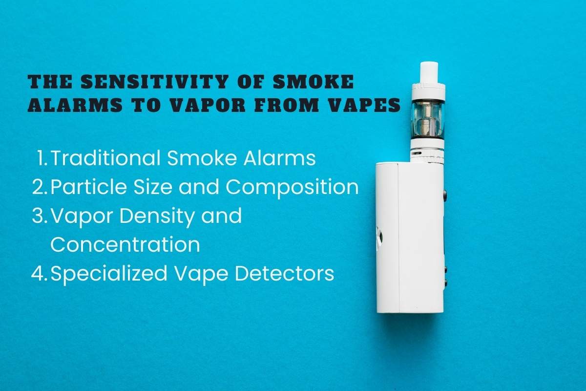 Sensitivity of smoke alarms